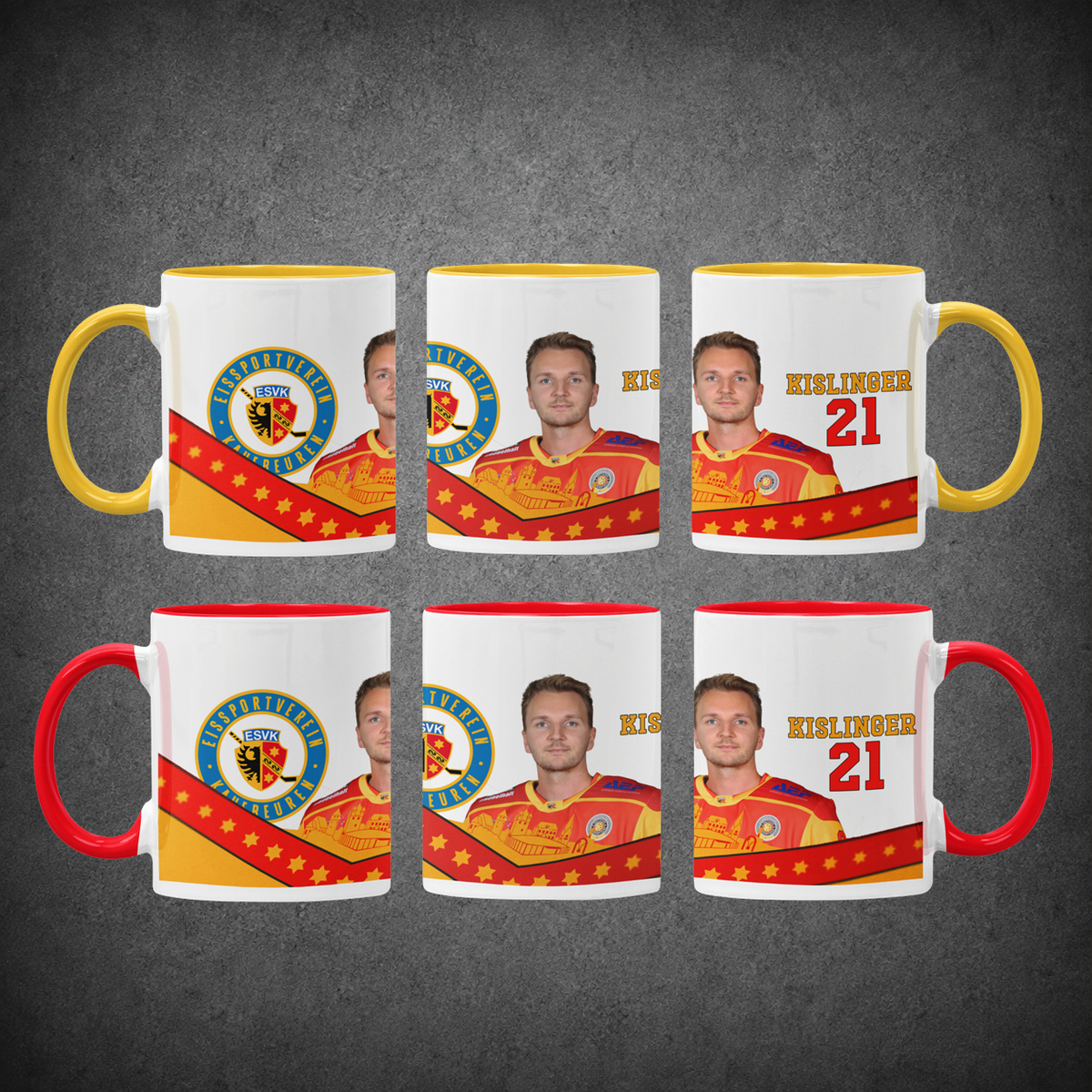 ESVK Spielertasse – Max Kislinger #21