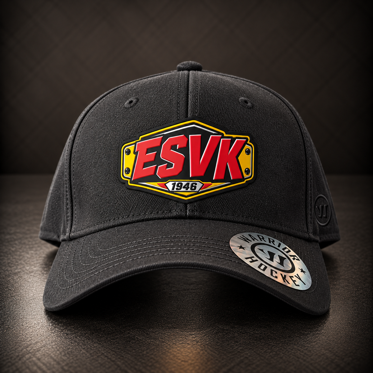 ESVK 1946 Patch Cap Curved – Schwarz