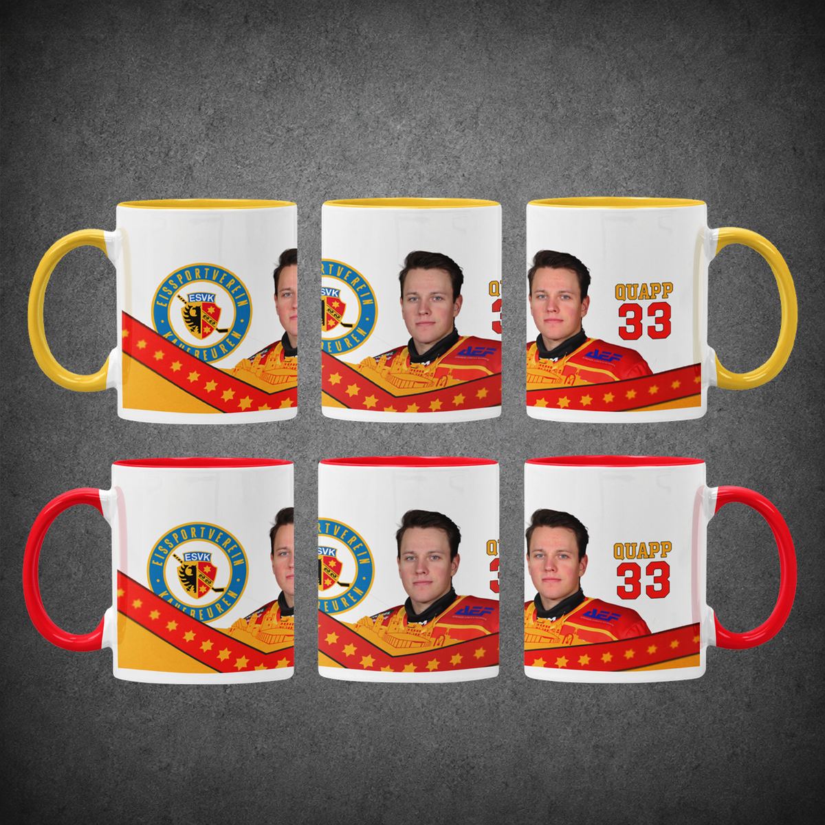 ESVK Spielertasse – Nikita Quapp #33