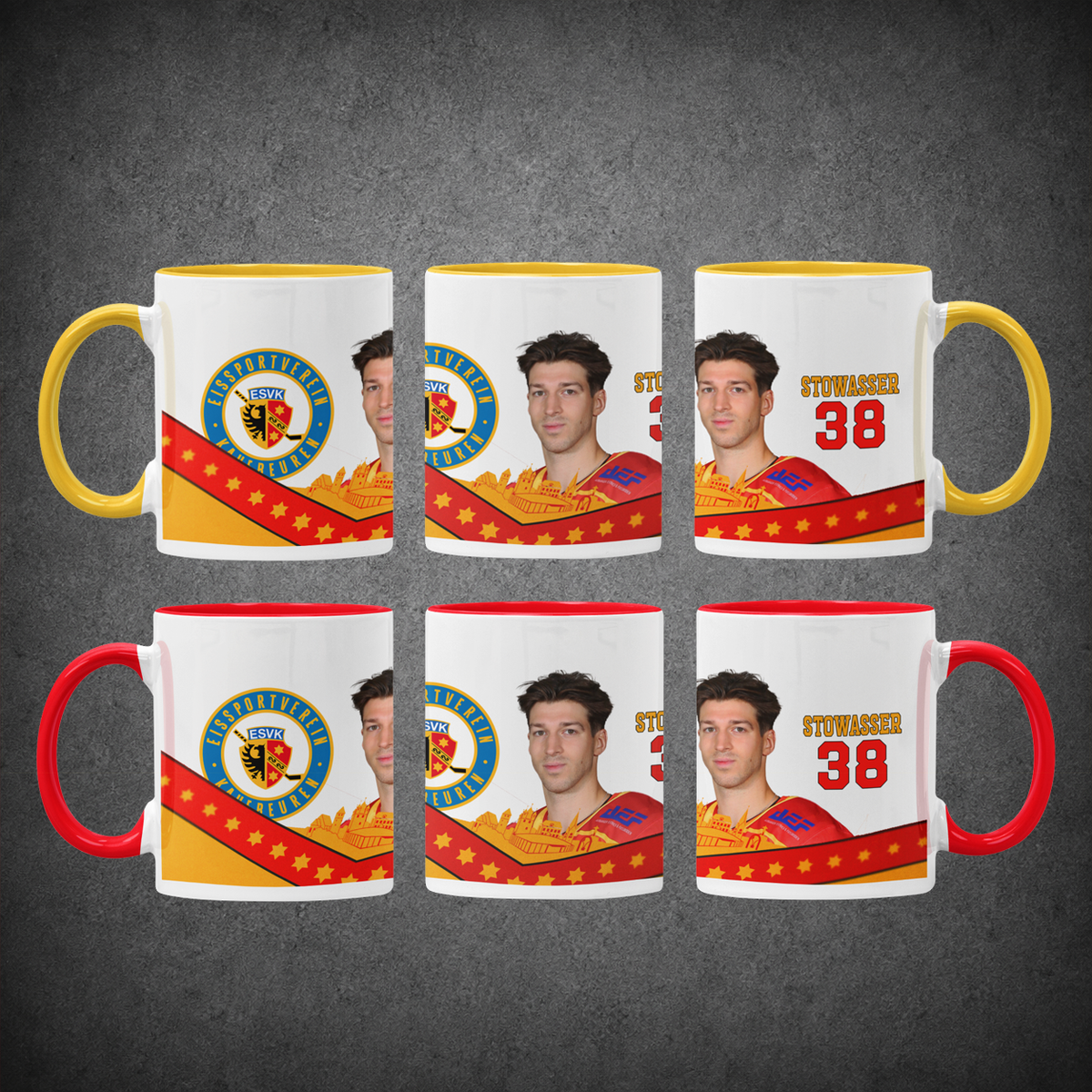 ESVK Spielertasse – Simon Stowasser #38
