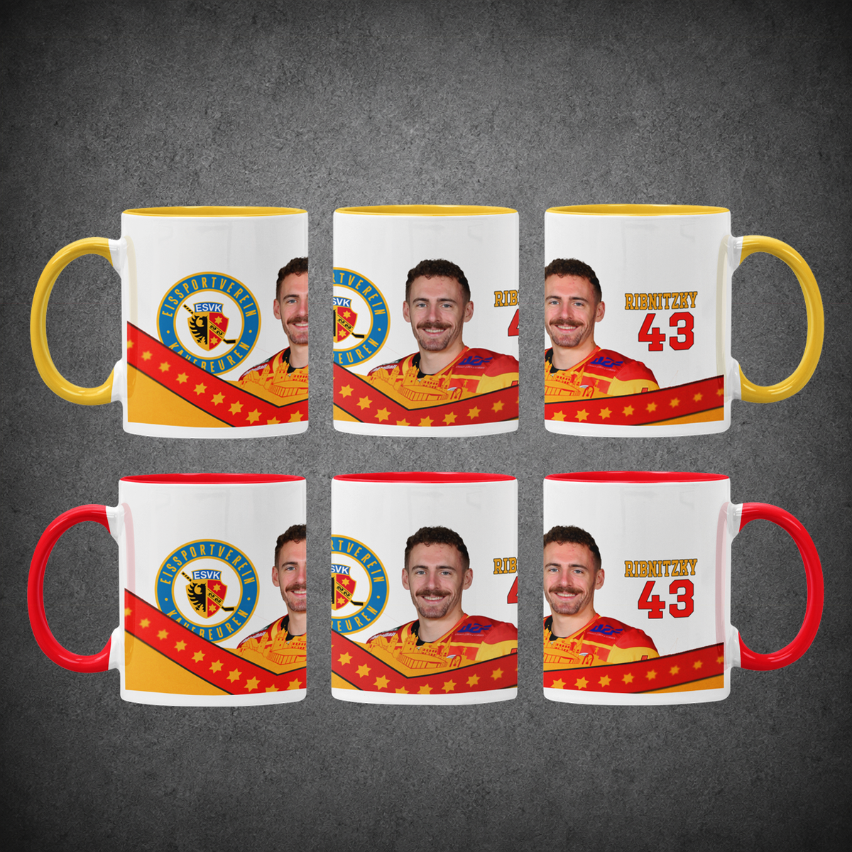 ESVK Spielertasse – Fabian Ribnitzky #43