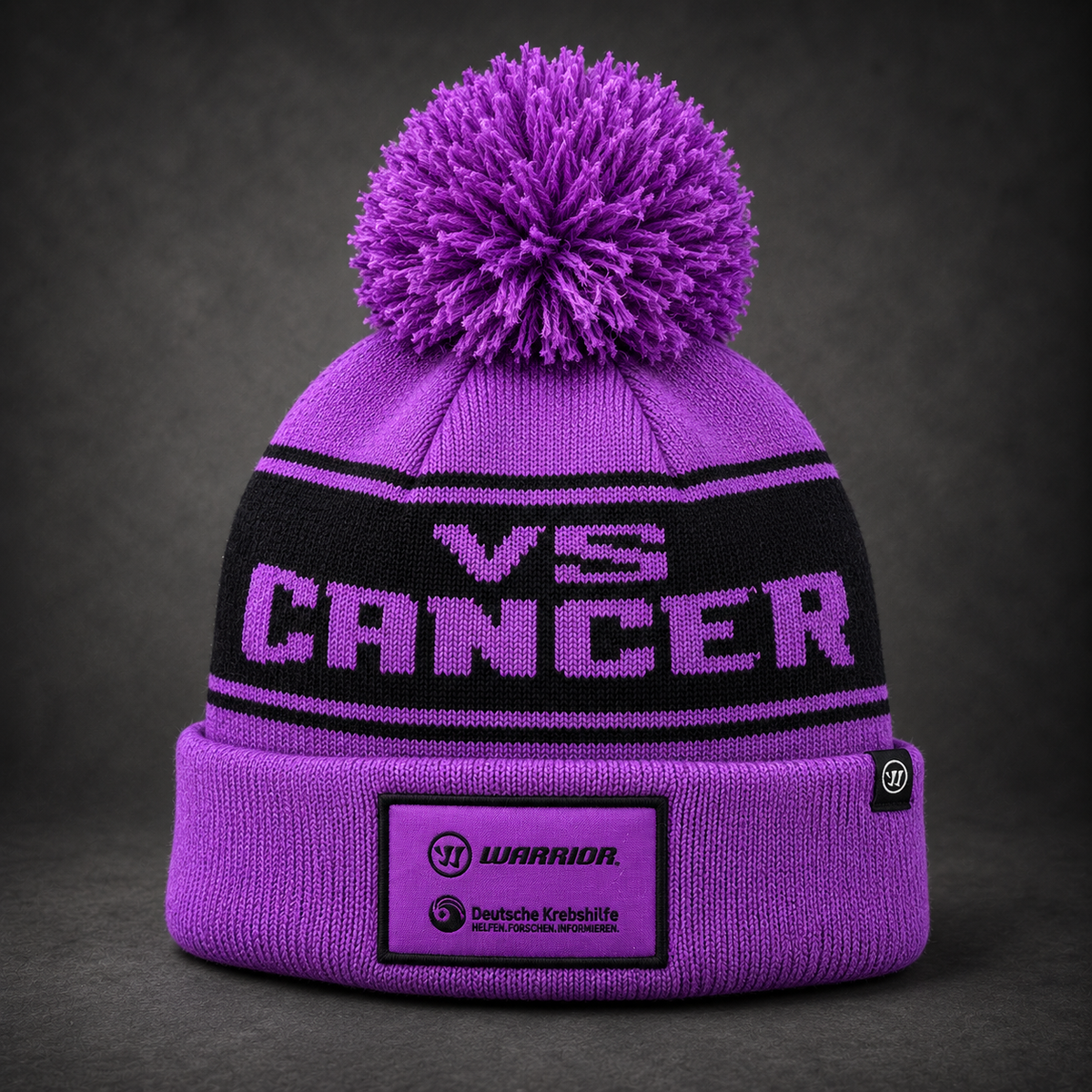 Warrior VS CANCER Bommelmütze – Gemeinsam gegen Krebs