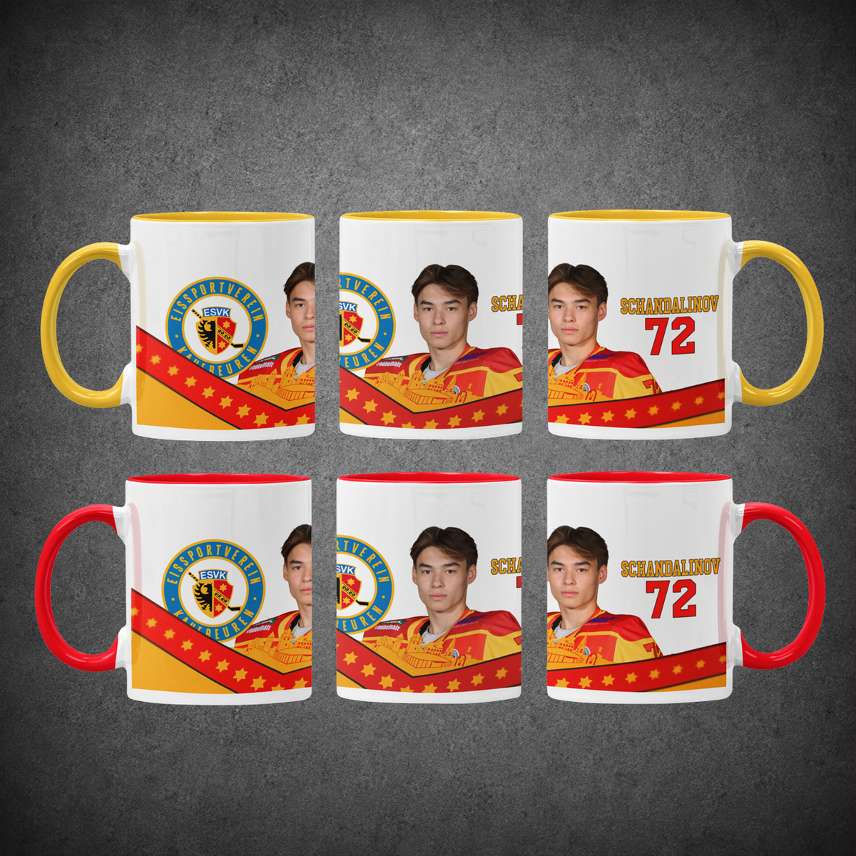 ESVK Spielertasse – Renat Schandalinov #72
