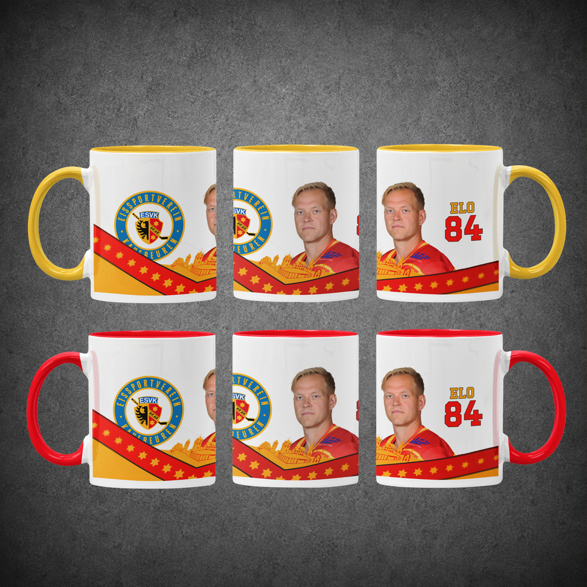 ESVK Spielertasse – Eero Elo #84