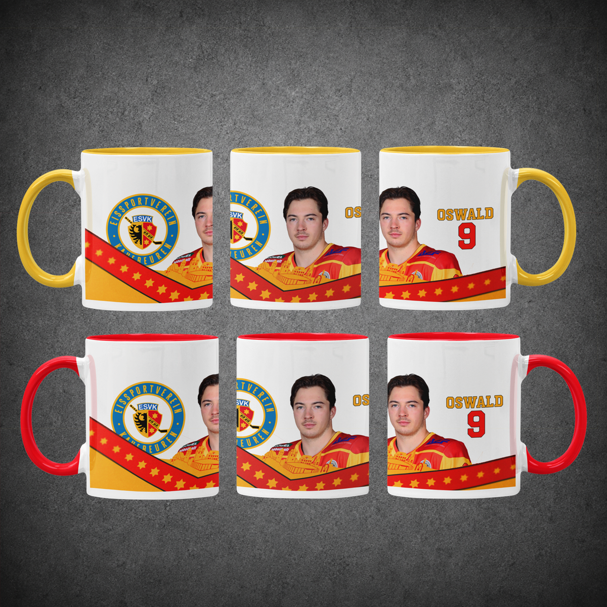 ESVK Spielertasse – Max Oswald #9