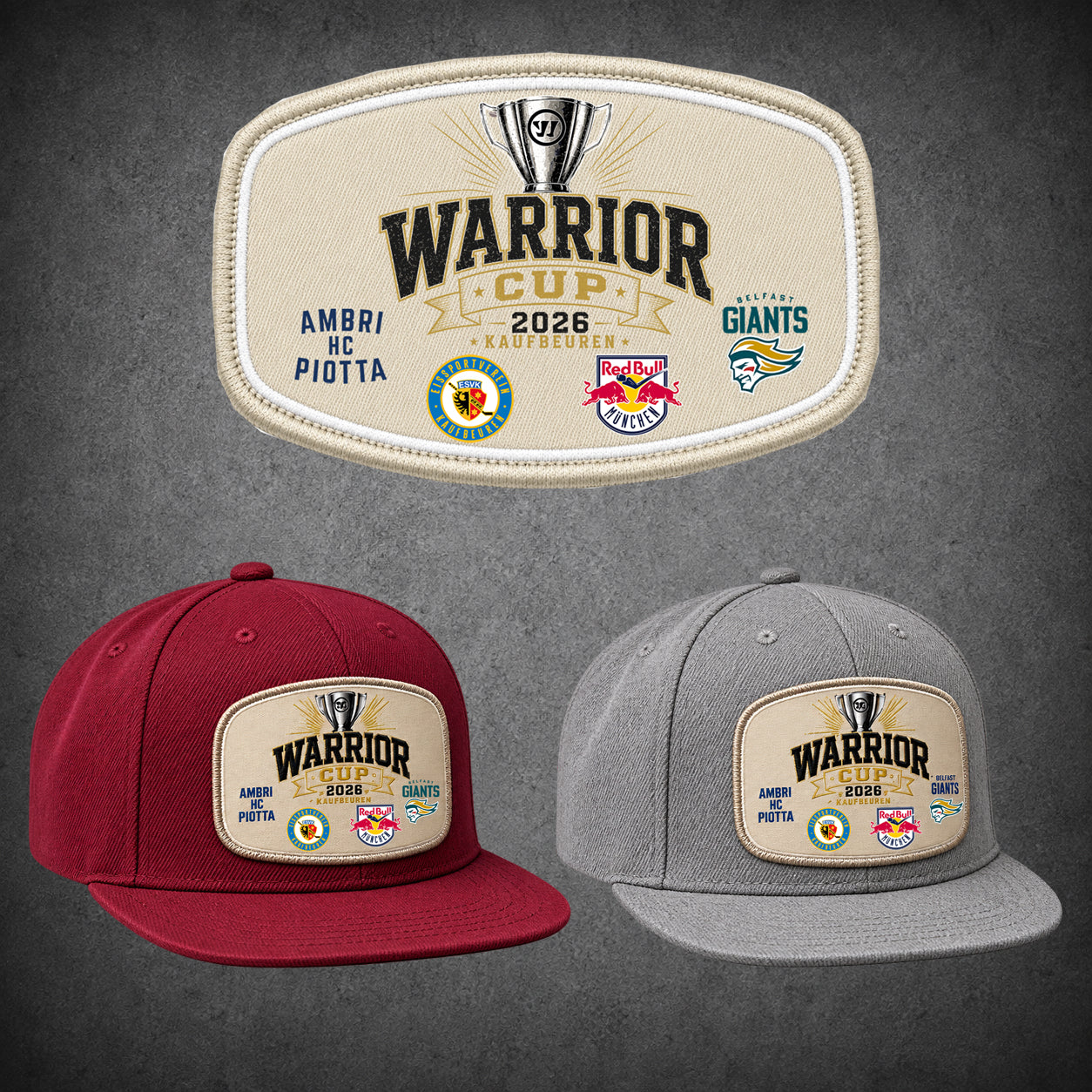 Warrior Cup 2026 Cap mit Event-Patch