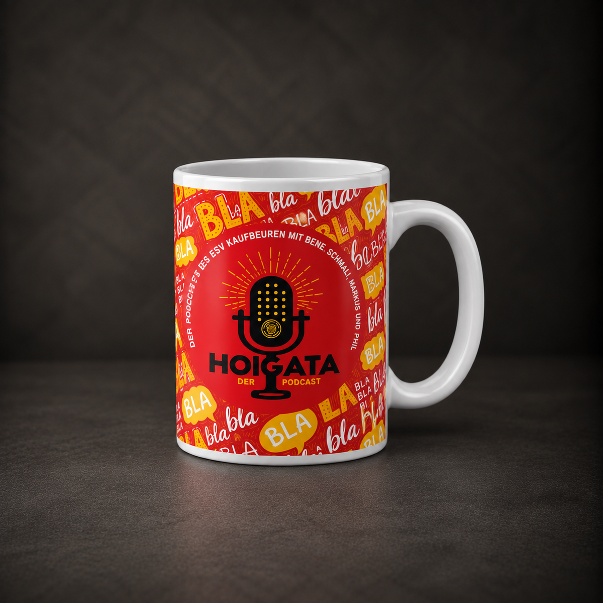 Hoigata-Tasse – Die Tasse zum ESVK Podcast