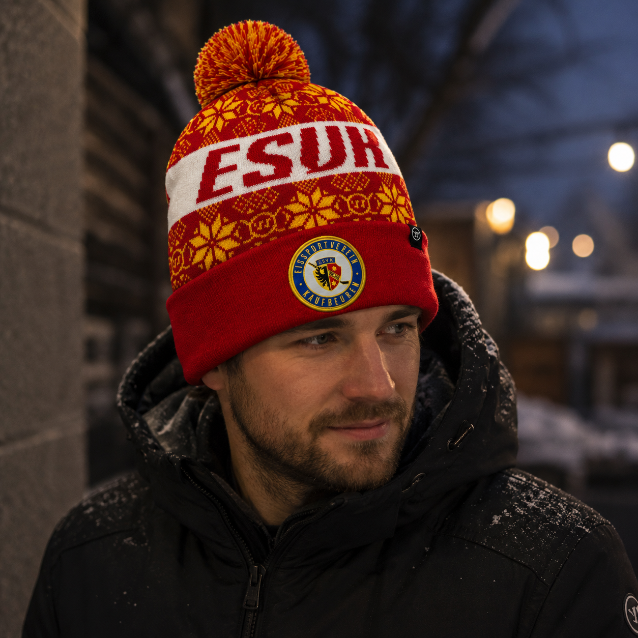 ESVK Wintermütze mit Bommel