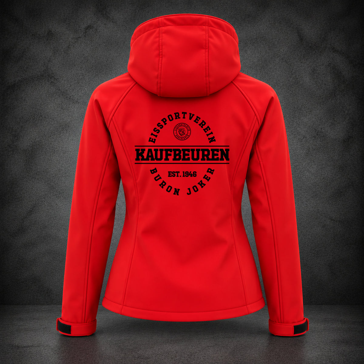 ESVK 1946 Damen Softshelljacke mit Kapuze