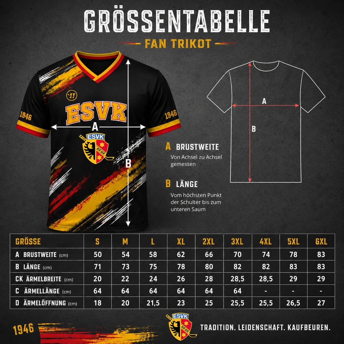 ESVK Sommertrikot – Herren