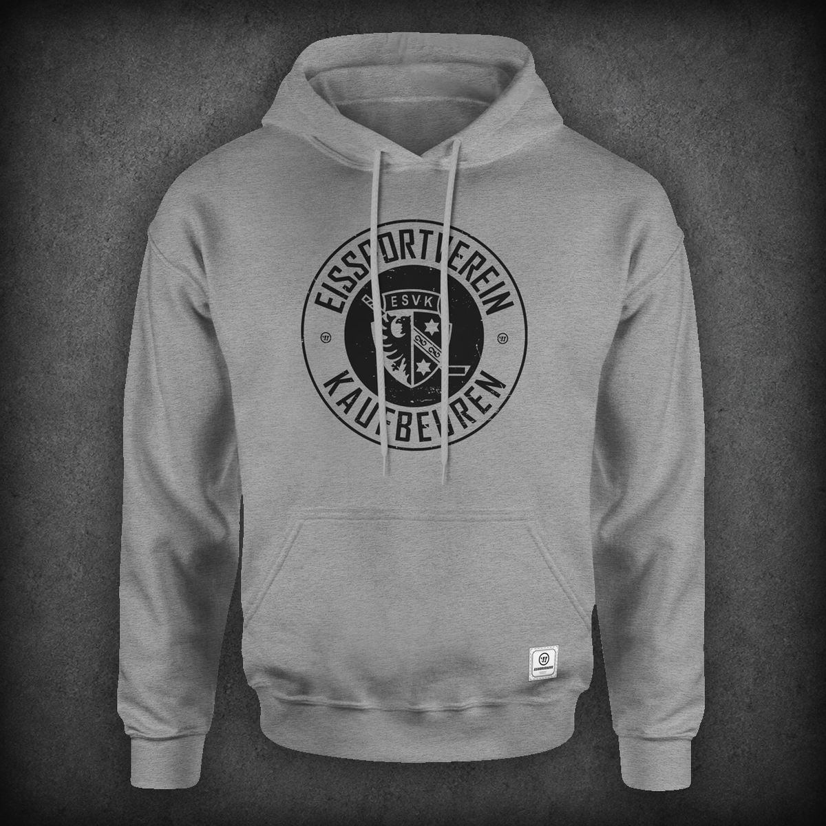 Eissportverein Kaufbeuren Hoodie Grau